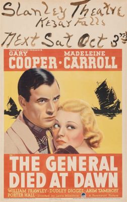 The General Died at Dawn - A Gripping Tale of Wartime Intrigue and Forbidden Love!